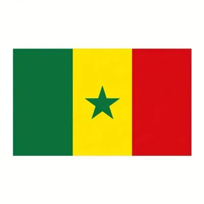 Zastava Senegala 90cmX150cm - Senegalska zastava Senegal
